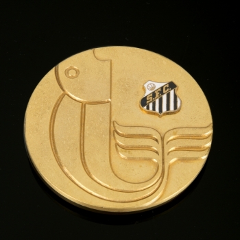 PELÉ SANTOS FC MERIT OF FISH MEDAL