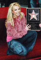 BRITNEY SPEARS PINK RABBIT COAT - 2