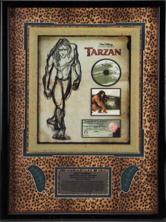 PHIL COLLINS "TARZAN" DISPLAY