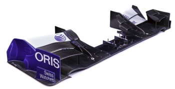 2010 WILLIAMS F1 FW32 RACE USED FRONT WING ASSEMBLY