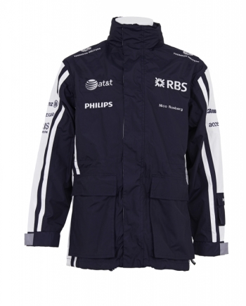 NICO ROSBERG WILLIAMS F1 WORN PADDOCK JACKET