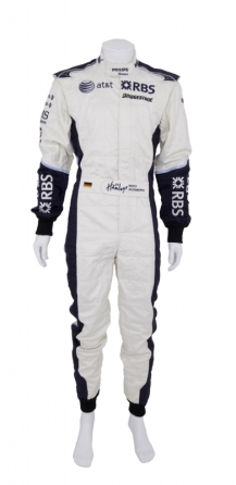 NICO ROSBERG 2007 F1 RACE WORN WILLIAMS FIRESUIT