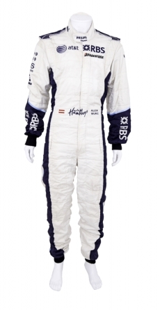 ALEXANDER WURZ 2007 F1 RACE WORN WILLIAMS FIRESUIT