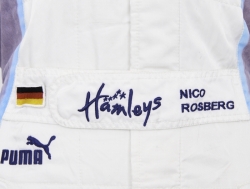 NICO ROSBERG 2006 F1 RACE WORN WILLIAMS FIRESUIT - 6