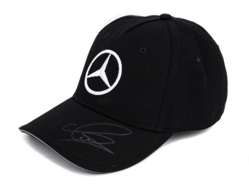 LEWIS HAMILTON SIGNED 2016 MERCEDES AMG PETRONAS F1 TEAM CAP