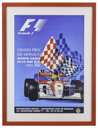 1994 FORMULA 1 GRAND PRIX DE MONACO RACING POSTER