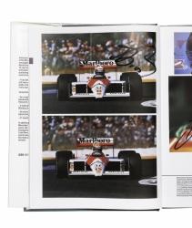 AYRTON SENNA, ALAIN PROST, GERHARD BERGER AND NIGEL MANSELL SIGNED 1988/89 AUTOCOURSE GRAND PRIX ANNUAL - 4