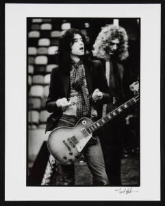 LED ZEPPELIN PHOTOGRAPH SIGNED BY NEAL PRESTON