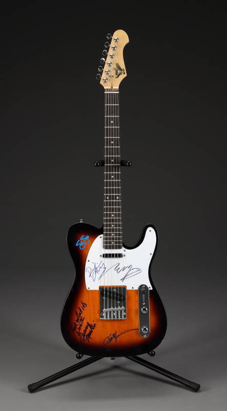 BUFFALO SPRINGFIELD SIGNED GUITAR