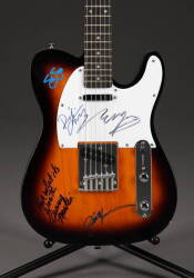 BUFFALO SPRINGFIELD SIGNED GUITAR - 2