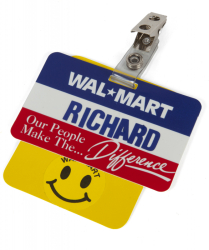 RICHARD PETTY WALMART GREETER TAG