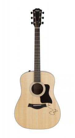 ED SHEERAN SIGNED GUITAR •