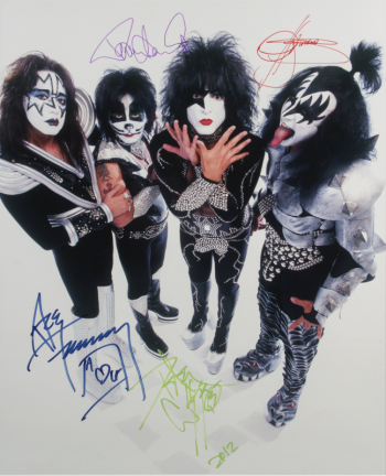 KISS SIGNED PHOTOGRAPH