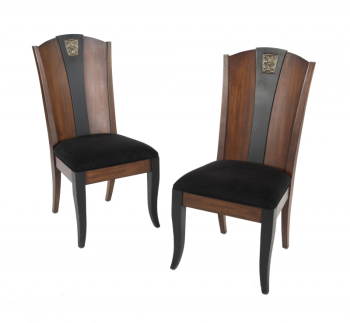 RONNIE JAMES DIO PAIR OF SIDE CHAIRS