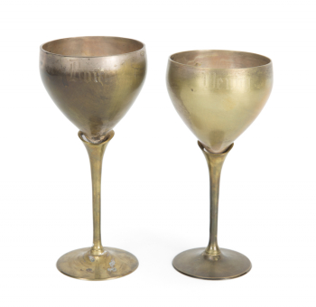 RONNIE JAMES DIO PERSONALIZED WEDDING GOBLETS