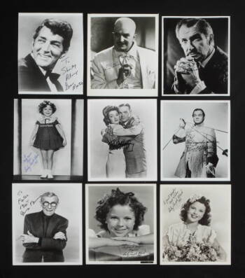 CELEBRITY SIGNED PHOTOGRAPHS