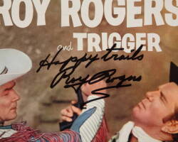 TWO SIGNED ROY ROGERS COMIC BOOKS - 2