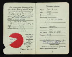 ROCK HUDSON PASSPORT 1952-1954 - 2