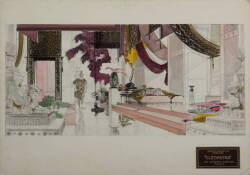 SET DESIGN SKETCHES FROM CLEOPATRA - 2