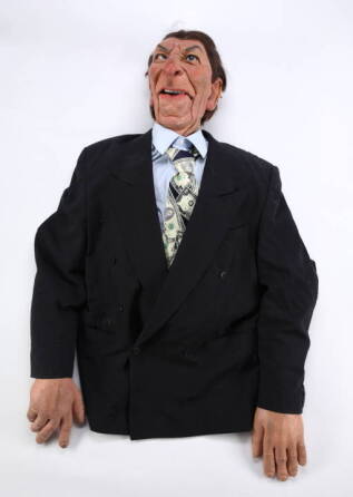 RONALD REAGAN "SPITTING IMAGE" PUPPET