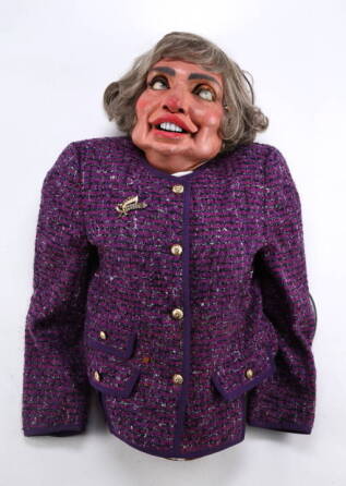 HILLARY CLINTON "SPITTING IMAGE" PUPPET