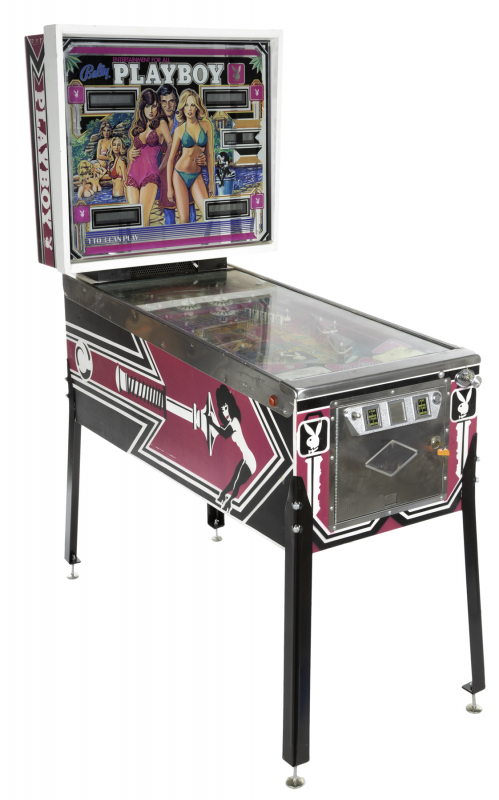 HUGH HEFNER PLAYBOY PINBALL MACHINE