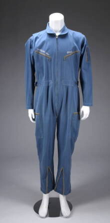 JOHNNY CASH SAN QUENTIN REHEARSAL JUMPSUIT AND POSTER