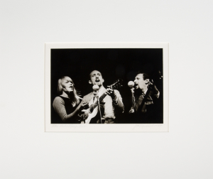 PETER, PAUL AND MARY JIM MARSHALL SIGNED PHOTOGRAPH