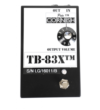 WALTER BECKER PETE CORNISH TB-83X BOOST PEDAL