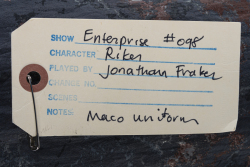 JONATHAN FRAKES "WILLIAM RIKER" MACO COMBAT UNIFORM FROM STAR TREK: ENTERPRISE - 10