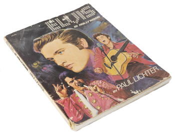 ELVIS PRESLEY OWNED ELVIS IN HOLLYWOOD BOOK