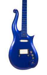 PRINCE OWNED AND PLAYED ORIGINAL CLOUD 2 “BLUE ANGEL” GUITAR, 1984 - WITH ROADCASE, MAGAZINE AND PHOTO - 2