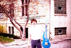 PRINCE OWNED AND PLAYED ORIGINAL CLOUD 2 “BLUE ANGEL” GUITAR, 1984 - WITH ROADCASE, MAGAZINE AND PHOTO - 18