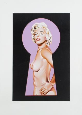 MARILYN MONROE LIMITED EDITION ARTIST'S PROOF PRINT SIGNED BY MEL RAMOS