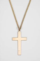PRINCE WORN CROSS PENDENT AND CHAIN