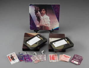 PRINCE VIDEOS AND COLLECTION OF BACKSTAGE AND CREW