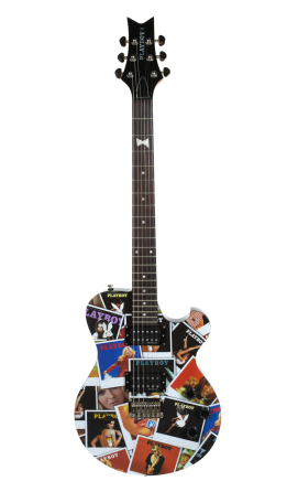 PLAYBOY "COLLAGE GRAPHIC" ELECTRIC GUITAR