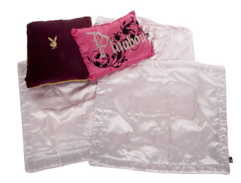 HUGH HEFNER PLAYBOY SHEETS AND PILLOWS