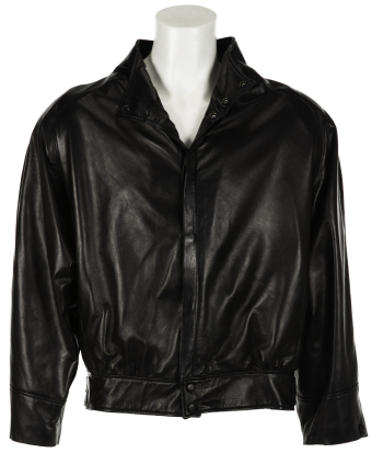 HUGH HEFNER LEATHER JACKET