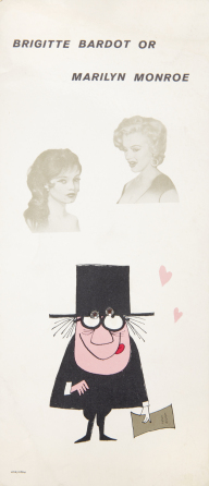 MARILYN MONROE 1950s-ERA FUNNY BIRTHDAY CARD FROM A FAN