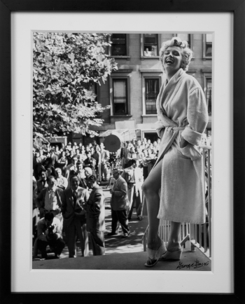MARILYN MONROE 1955-1990s BLACK AND WHITE PHOTOGRAPHS SIGNED BY GEORGE BARRIS