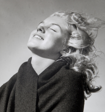 MARILYN MONROE 1945-1960s BLACK AND WHITE PHOTOGRAPH BY ANDRE DE DIENES