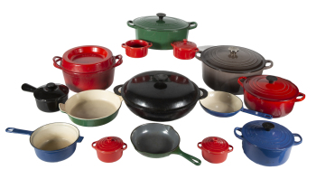 GROUP OF LE CREUSET OVENWARE