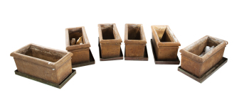 ITALIAN RECTANGULAR TERRA COTTA PLANTERS