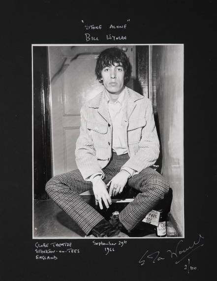 BILL WYMAN PHOTOGRAPH BY IAN WRIGHT