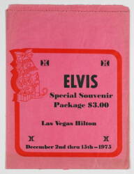 ELVIS PRESLEY LAS VEGAS HILTON EPHEMERA - 9