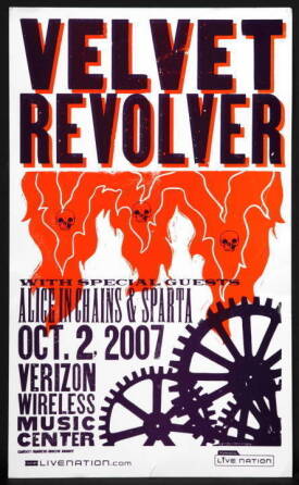 VELVET REVOLVER POSTER