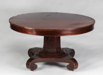 AMERICAN EMPIRE STYLE HALL TABLE