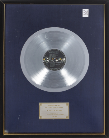 JANET JACKSON TAIWANESE RECORD AWARD