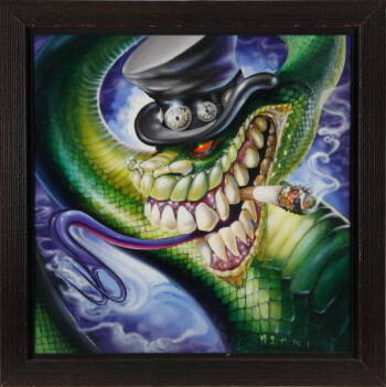 SLASH'S SNAKEPIT "AIN'T LIFE GRAND" ORIGINAL ARTWORK